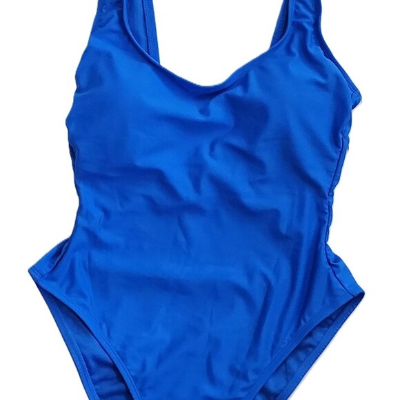 No Boundaries Womens One Piece Swimsuit - Cobalt Crush - Size M or 8/10 - Picture 1 of 3